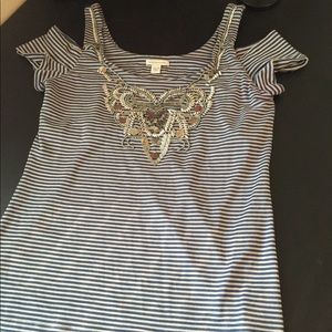 BP Cold Shoulder Tank Top